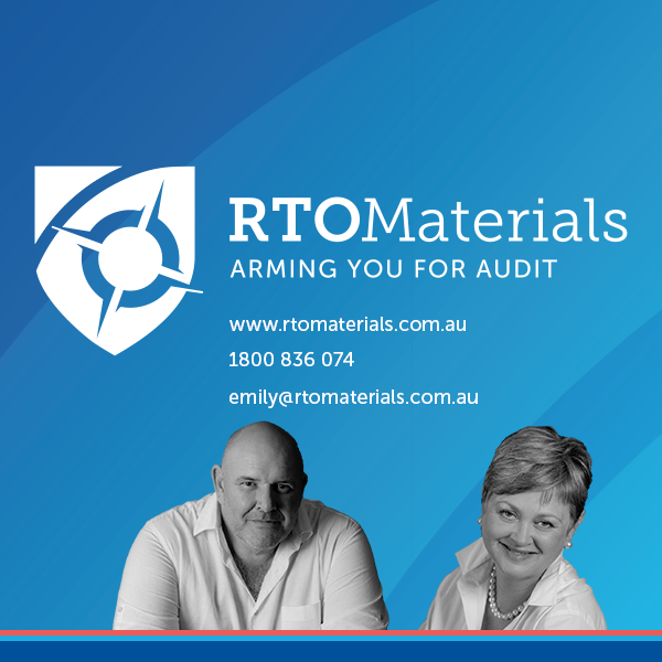 Sarah and David RTO Materials Compliant Learning Resources